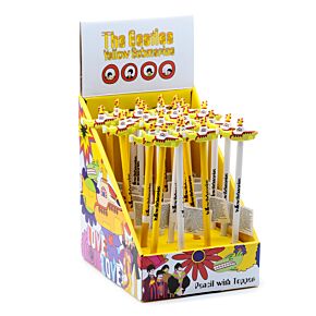 Tužka s ozdobou z PVC The Beatles Yellow Submarine Žlutá ponorka