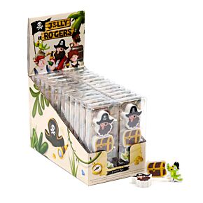 Sada 3 gum - Pirát Jolly Roger