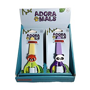 Dětské nůžky s krytem - Adoramals - Zvířátka