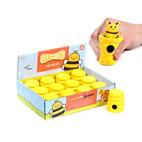 Mačkací hračka Squeezy - Včela a úl