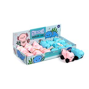Mačkací hračka Squeezy - Axolotl - auto