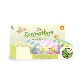 Skákací míček - blikající - LED - Springtime - Jaro - Kačenka