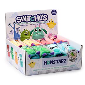Reverzibilní hračka-antistres-Switchly-Příšerka Monstarz 