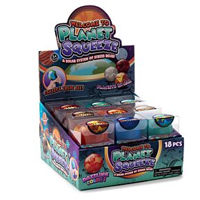 Antistresová hračka Squezzy-sladový cukr-míček-Planeta