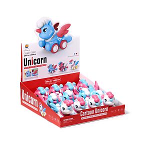 Hračka- Press and Go - Jednorožec