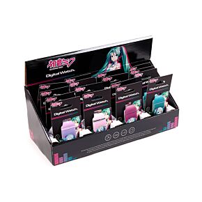 Digitální silikonové hodinky -Hatsune Miku 