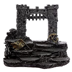 Stojan na figurky - Středověký rytíř - hrad