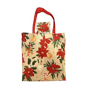 Nákupní taška - RPET - vánoční- Květy Botanical