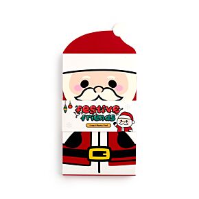 Zápisník - zavírání Flip - vánoční - Sváteční kamarádi- Santa