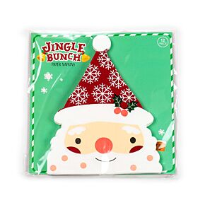 Papírový ubrousek - balení 12 ks - 3 vrstvé - párty - Vánoční Santa