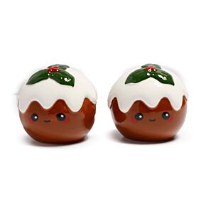 Sada slánka a pepřenka-keramika-vánoční- Pudink - Foodiemals 