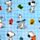 Deka-Blankeazzz-Peanuts Snoopy & Woodstock