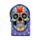 Záložka do knihy - magnetická - sada - Day of the Dead - Lebka Mexiko