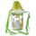Láhev na vodu pro děti s brčkem 450ml -Zooniverse
