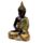 Dekorace - soška - Thai Buddha- černo oranžový - Rozjímání