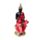 Dekorace - soška - Thai Buddha - osvícení - červeno černo zlatá