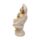 Dekorace - soška - Thai Buddha - sedící - efekt pískovce a zlata