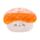 Sponka do vlasů - skřipec - Foodiemals - Sushi s lososem