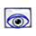 Sponka do vlasů - skřipec - Evil Eye - Boží oko - oválné