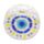 Sponka do vlasů - skřipec - Evil Eye - Boží oko - kulaté