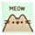 Stlačený cestovní ručník -Pusheen kočka