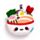 Cestovní polštář a maska na oči Relaxeazzz - Foodiemals - Ramen Bowl Nori