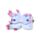 Cestovní polštář a maska na oči Relaxeazzz - Minecraft Axolotl