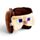 Cestovní polštář a maska na oči Relaxeazzz - Minecraft - Steve