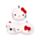 Cestovní polštář a maska na oči Relaxeazzz - Kočka Hello Kitty