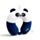 Cestovní polštářek z paměťové pěny - Relaxeazzz - Adoramals - Panda