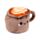 Zarážka do dveří Foodiemals - Cappuccino