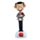 Figurka - solární - Mr. Bean s medvídkem - licencovaný design