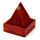 Krabička - vonné kužely - mangové dřevo -pyramida - Buddha a květy