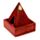 Krabička - vonné kužely - mangové dřevo -pyramida - Buddha a květy