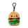 Klíčenka - plyšová - Squidglys Foodiemals - Hamburger,hot dog …
