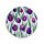 Sada 4 podtácků - Tulips - Tulipány