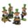 Dekorativní soška - Luck of the Irish - Skřítek Leprechaun - figurky 9 - 11cm