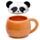 Keramický hrnek s víčkem - Adoramals Panda