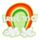Magnet - PVC - Luck of the Irish - Duha- Irské suvenýry