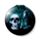 Kompaktní zrcátko - Gotika Lebka