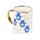 Porcelánový hrnek - 300 ml - Evil Eye - Boží oko - talisman -Dlaň
