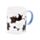 Porcelánový hrnek - 300 ml - Lucky the Black Cat - Černá kočka
