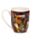 Porcelánový hrnek- Kočka - Cesta čarodějnic- design Lisa Parker