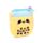 Peněženka - drobné - plyš - Foodiemals Bubble Tea