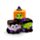 Plyšová mačkací hračka - paměťová pěna -velká - Squish Blox - Spooky - Strašidýlko