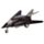 Natahovací stíhačka Die cast Speed Thunder Jet