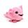 Plyšová mačkací hračka antistres - Queasy Squeezies - Axolotl