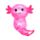 Antistresová hračka Squezzy - sladový cukr - glitter - Axolotl