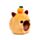 Plyšová mačkací hračka antistres - Queasy Squeezies-Zvířátka Adoramals Kapybara - Capybara