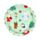 Talíř - papírový - vánoční - 10 ks - 23 cm - Jingle Bunch 